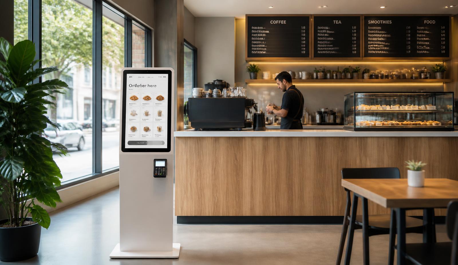 Kafe self servis kiosku